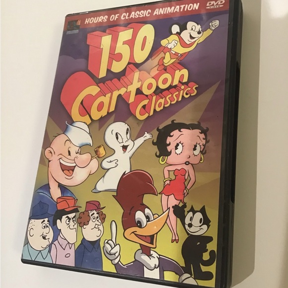4dvd set classic cartoon animation set circa 2006 retro Betty boop popeye - Picture 1 of 6